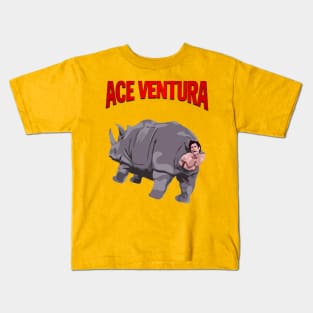 Ace Ventura Rhino Kids T-Shirt